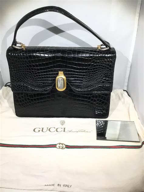 gucci croc purse|where to buy Gucci purses.